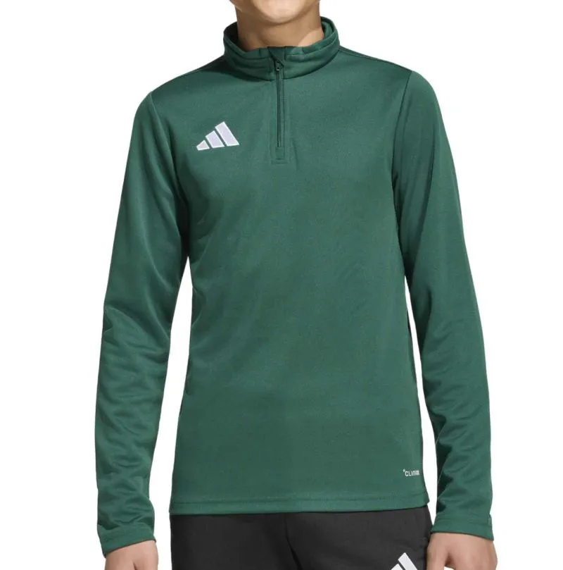 Adidas Kids Entrada 26 Training Top - dark green/white