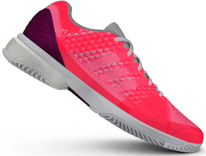Adidas Stella McCartney Barricade Boost - flash red/white/pop purple