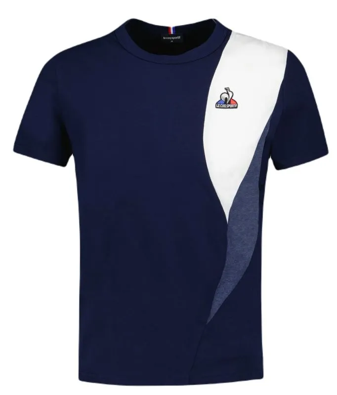 Le Coq Sportif SAISON 1 Tee Short Sleeve N°1 SS23 - bleu nuit