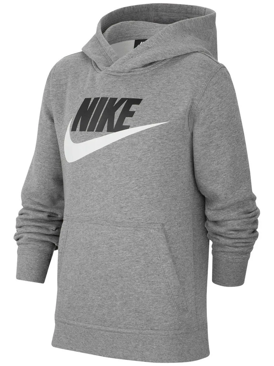 nike-nsw-club-hbr-po-carbon-heather-1 Nike NSW Club + HBR PO - carbon heather