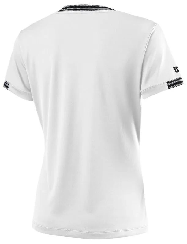 Wilson Team V-Neck - white