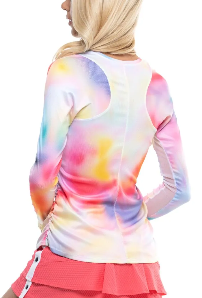 lucky-in-love-techno-tropic-techno-star-l-s-women-punch-3 Lucky in Love Techno Tropic Techno Star L/S Women - punch