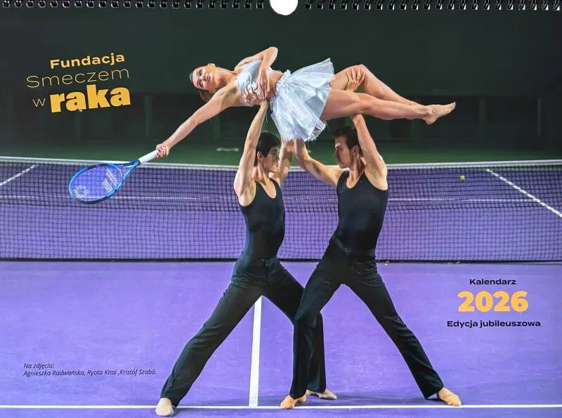 Kalendarz Fundacja Smeczem w raka - Edycja jubileuszowa 2026 Kalendarz Fundacja Smeczem w raka - Edycja jubileuszowa 2026