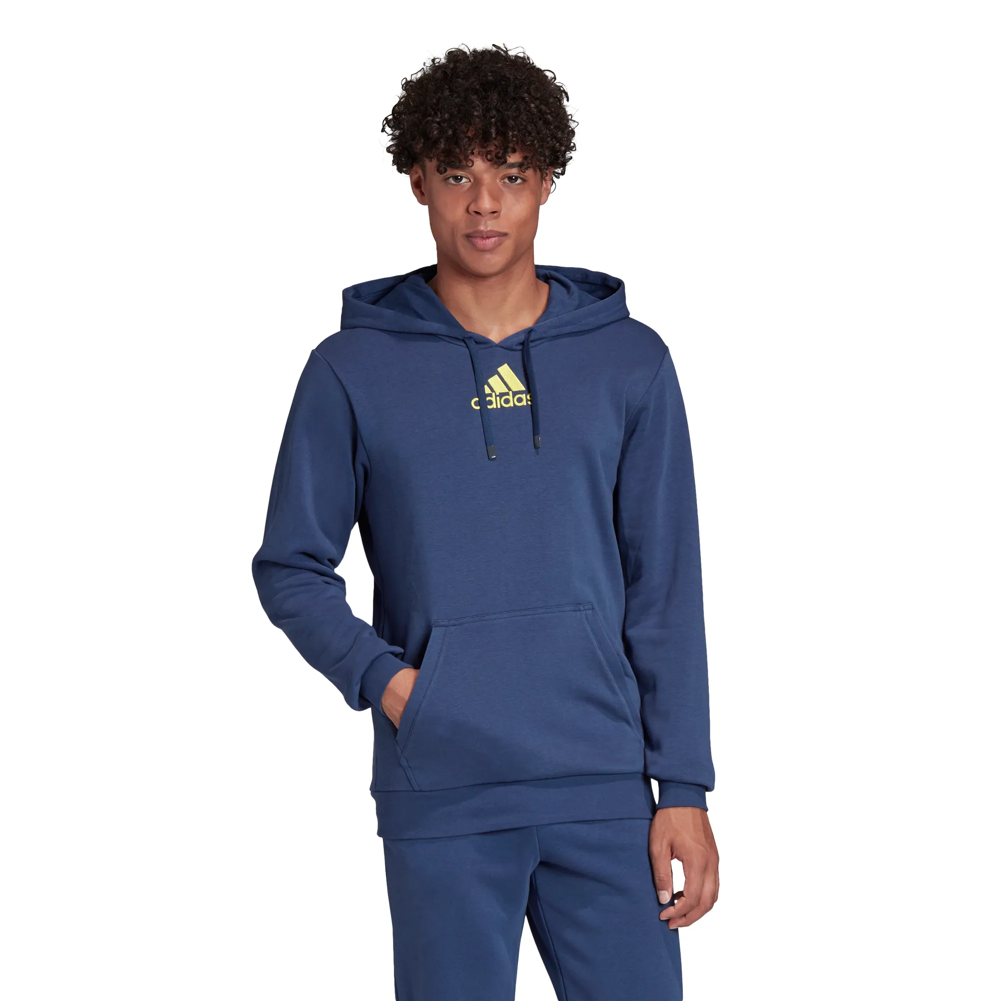 adidas-category-graphic-hoodie-tech-indigo-shock-yellow-3 Adidas Category Graphic Hoodie - tech indigo/shock yellow