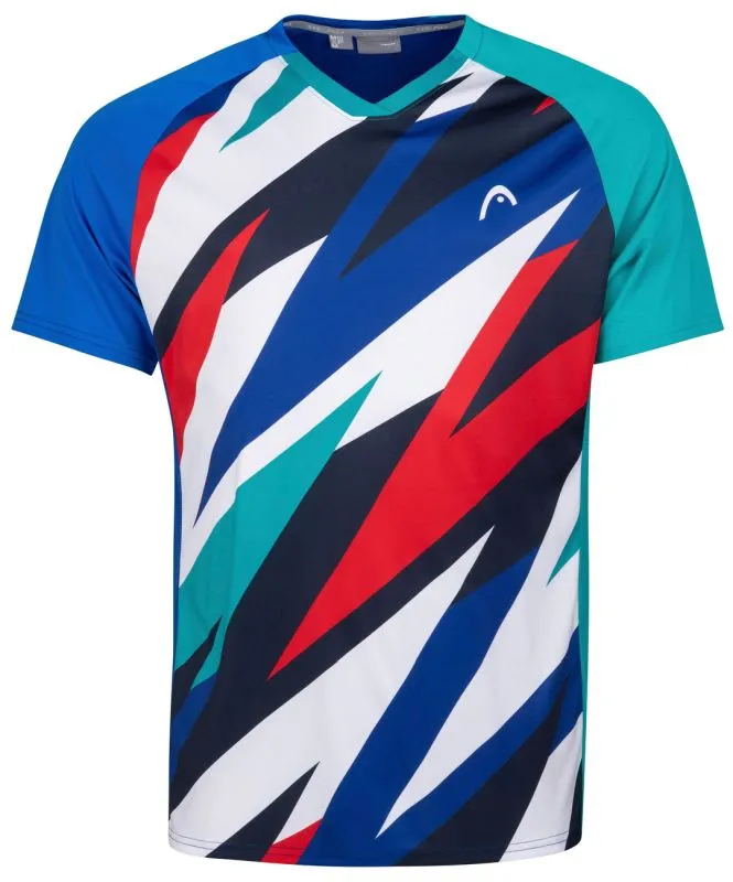 Head Striker T-Shirt M - royal/print vision