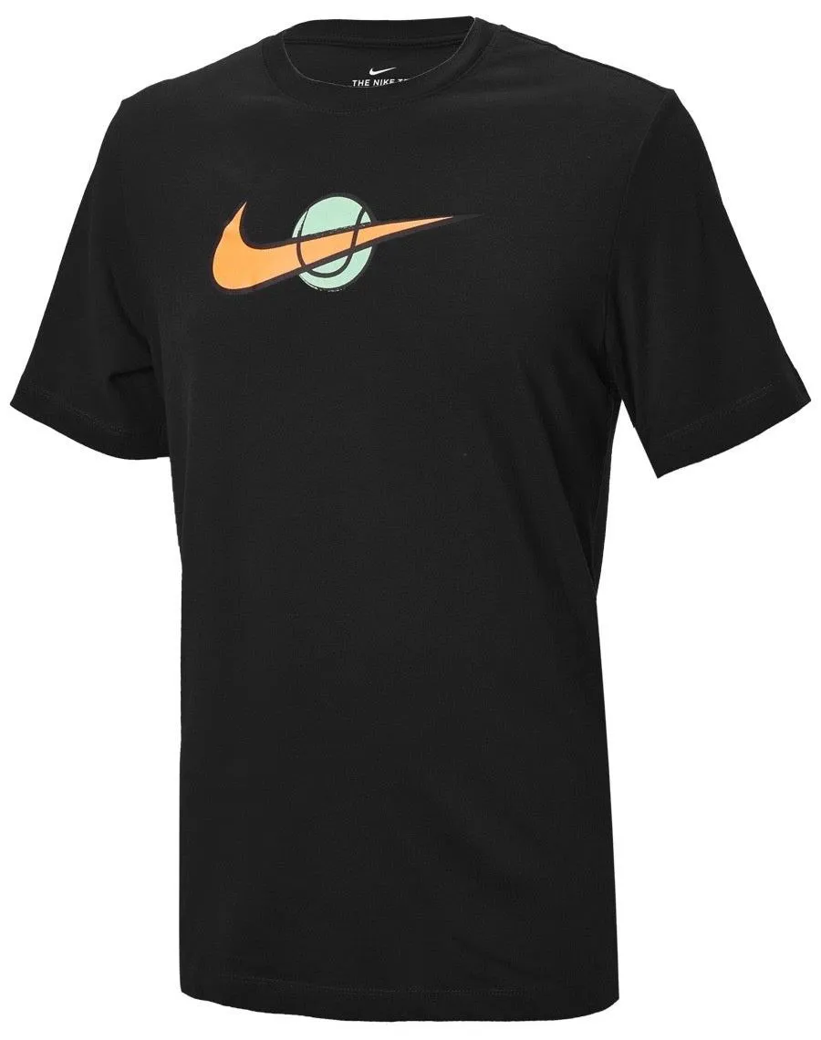 Nike Court Swoosh Tennis Tee M - black Nike Court Swoosh Tennis Tee M - black