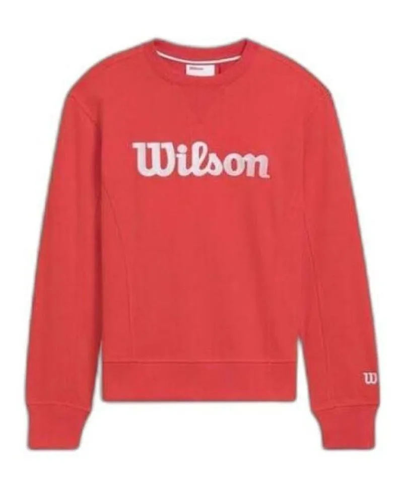 Wilson Youth Unisex Team Crewneck - infrared Wilson Youth Unisex Team Crewneck - infrared