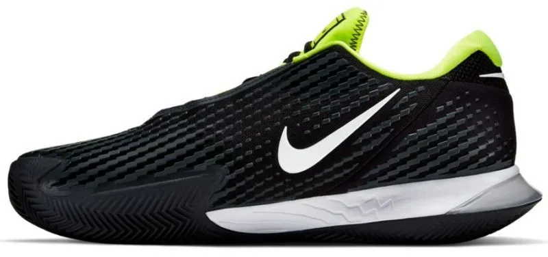 Nike Air Zoom Vapor Cage 4 Clay - black/white/volt/dark smoke grey