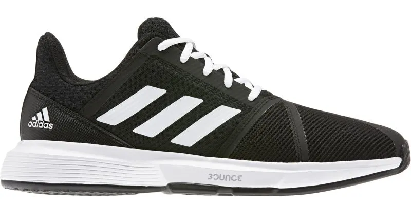 Adidas CourtJam Bounce M - core black/white/metallic silver