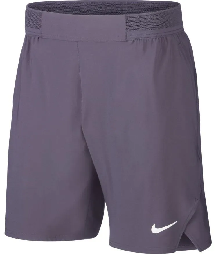 Nike Court Flex Ace 9 inch Short - gridiron/white