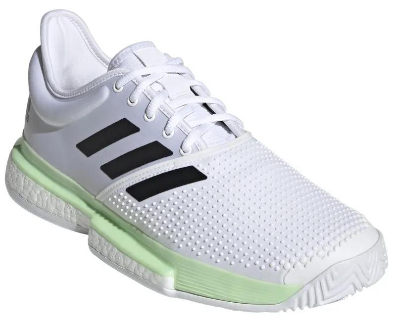 adidas-solecourt-boost-m-white-core-black-glow-green-1 Adidas SoleCourt Boost M - white/core black/glow green