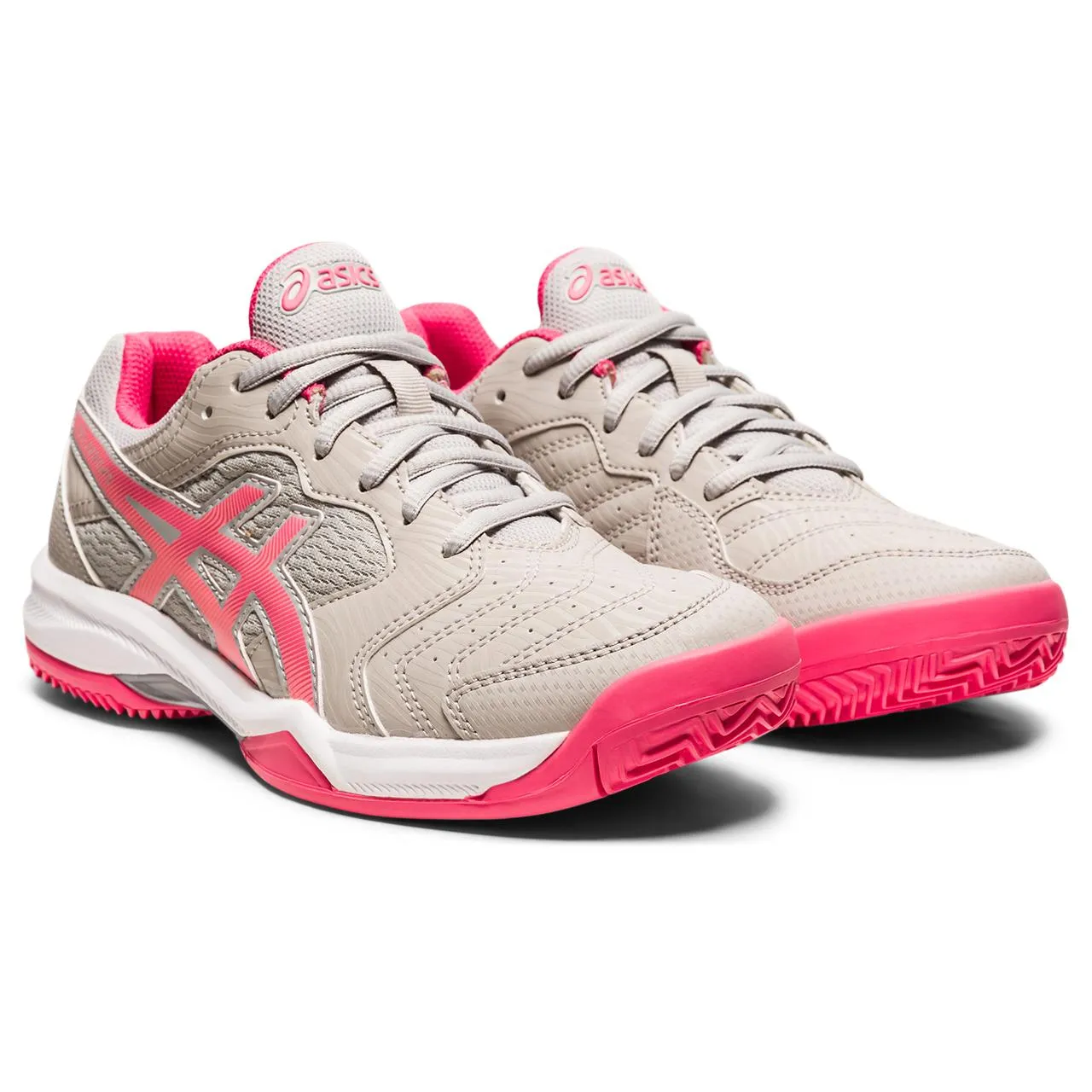 Asics Gel-Dedicate 6 Clay W - oyster grey/pink cameo