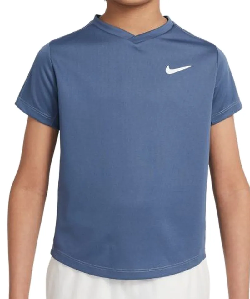 CV7565-493-PHSFM001AiZz7fEFCOX0K Nike Court Dri-Fit Victory Short Sleeve Top - ashen slate/ashen slate/white