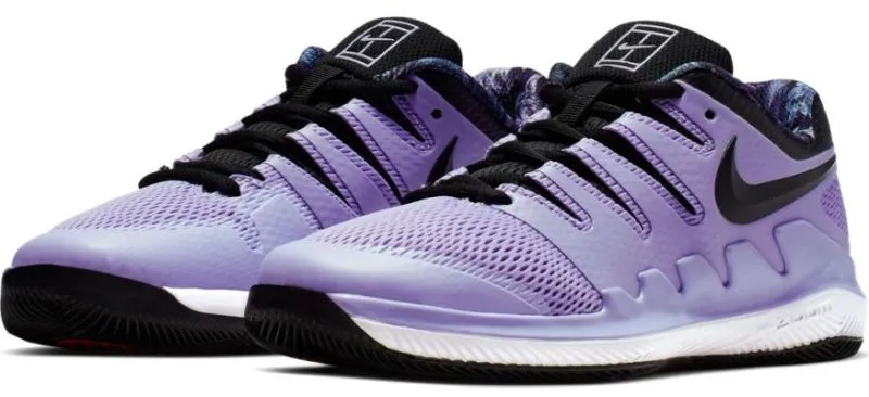 Nike Jr Vapor X - purple agate/black/white