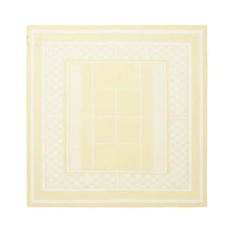 Lacoste Print Scarf - yellow/flour Lacoste Print Scarf - yellow/flour