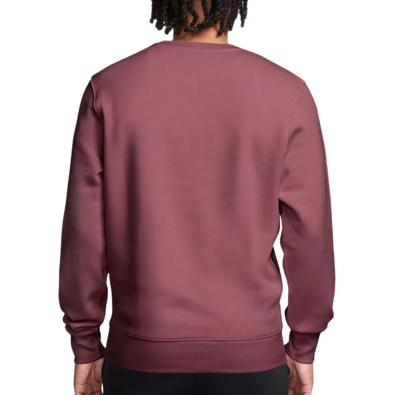 Nike Club Fleece Crew - pink smoke/white