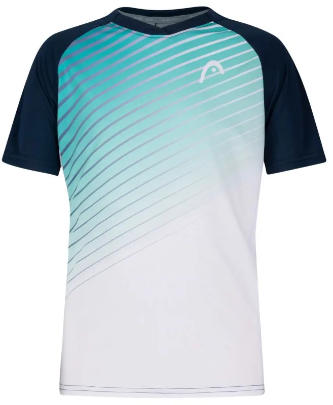 Head Striker T-Shirt B - turquoise/print performance Head Striker T-Shirt B - turquoise/print performance