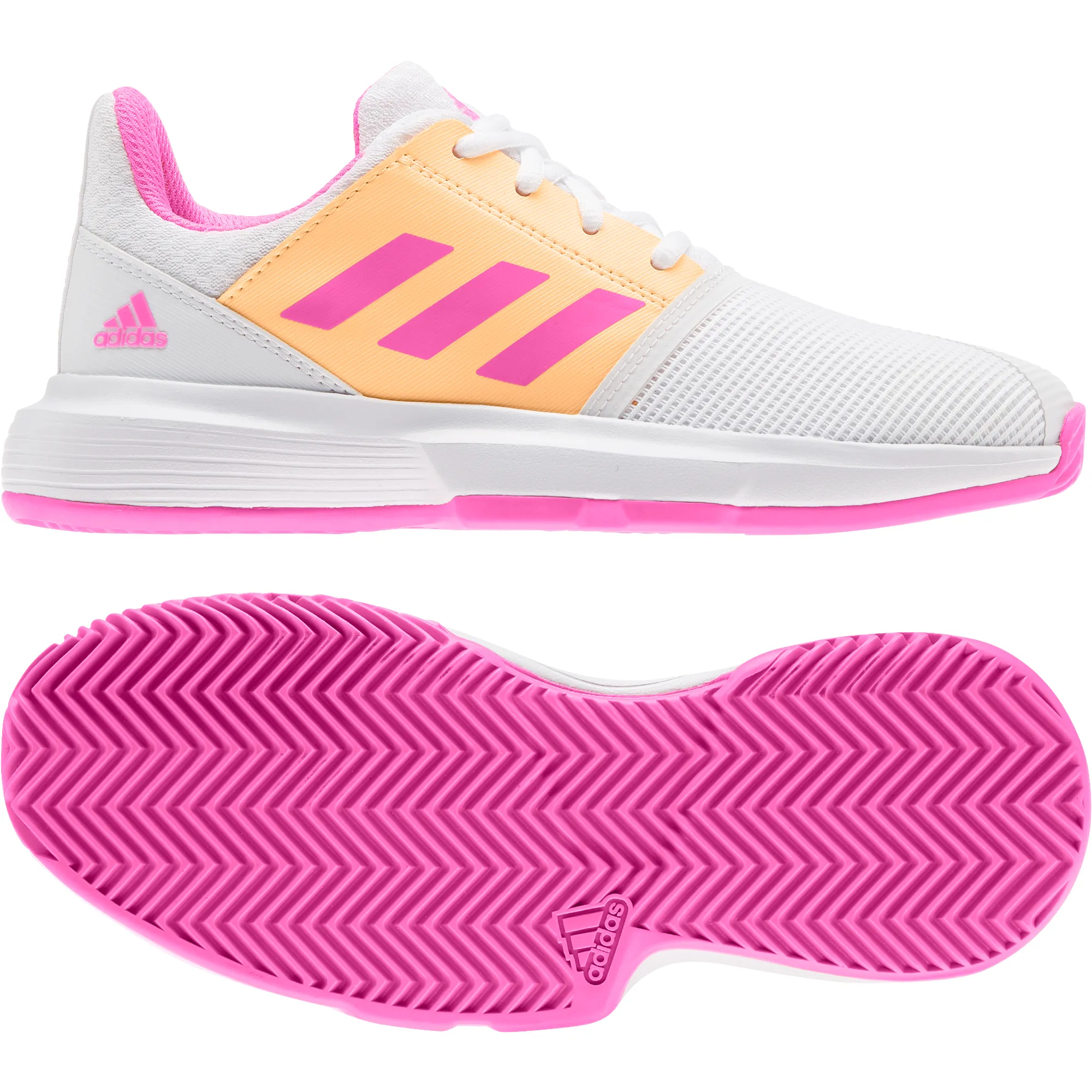 adidas-courtjam-xj-cloud-white-screaming-pink-acid-orange-3 Adidas CourtJam xJ - cloud white/screaming pink/acid orange
