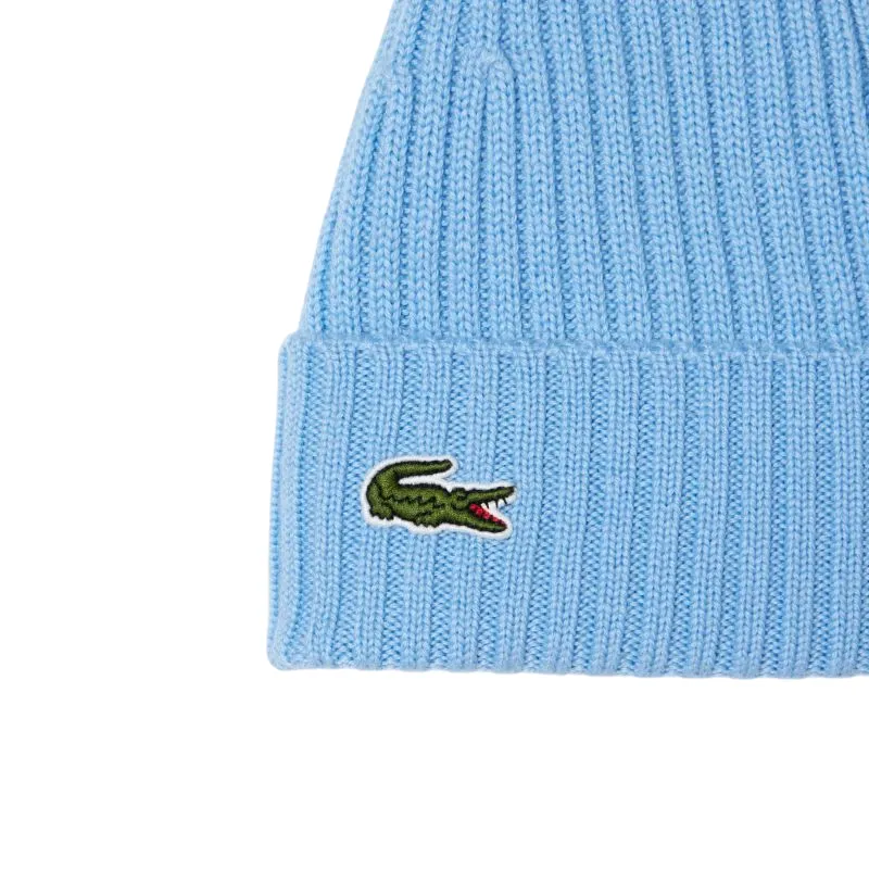 Lacoste Unisex Ribbed Wool - blue