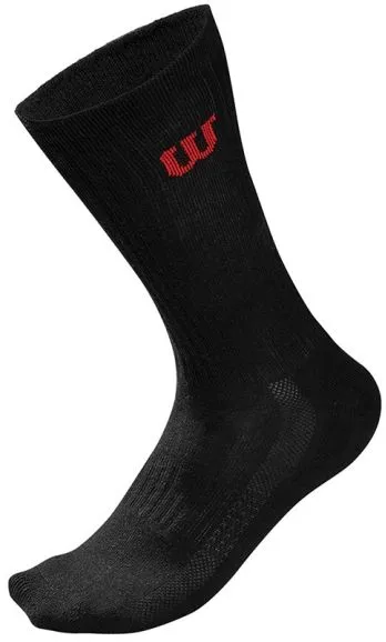 Wilson Black Men's Crew 3pr/pk - 3 pary/black