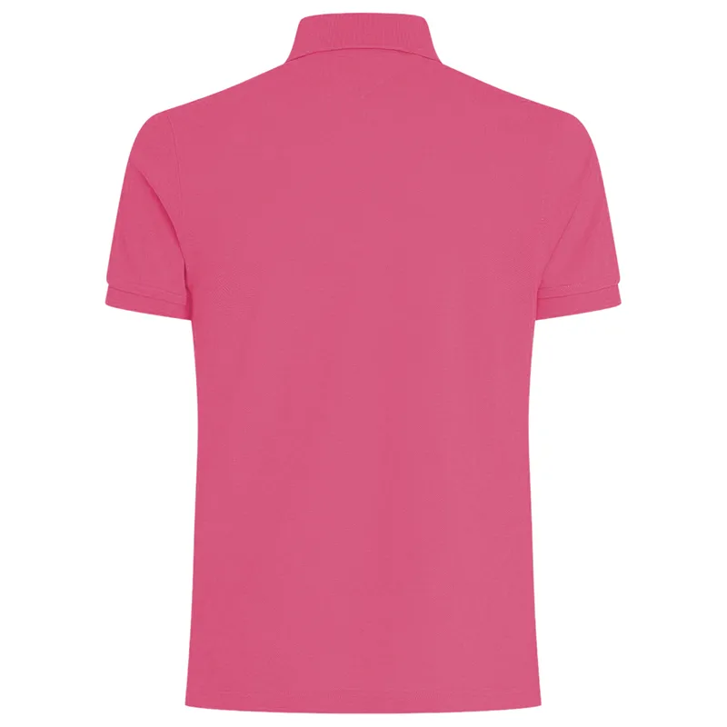 Tommy Hilfiger Core 1985 Slim Polo - deep crimson fruit