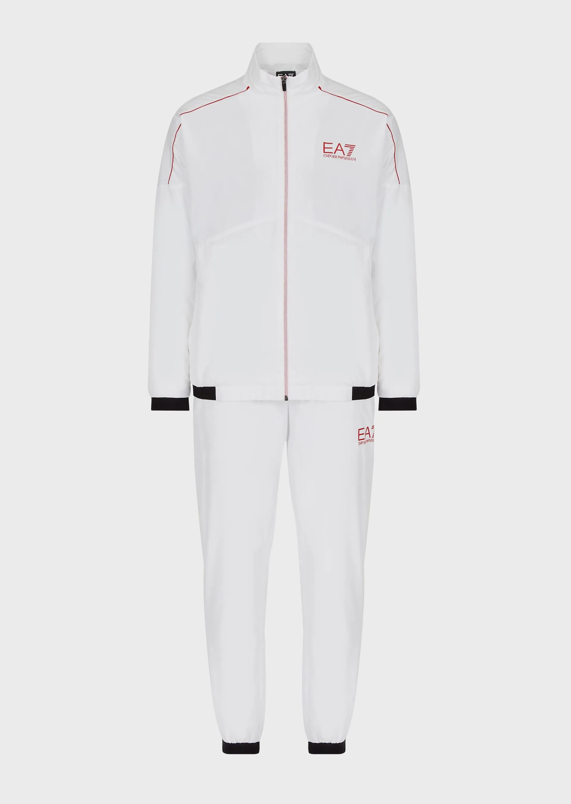 EA7 Man Woven Tracksuit - white