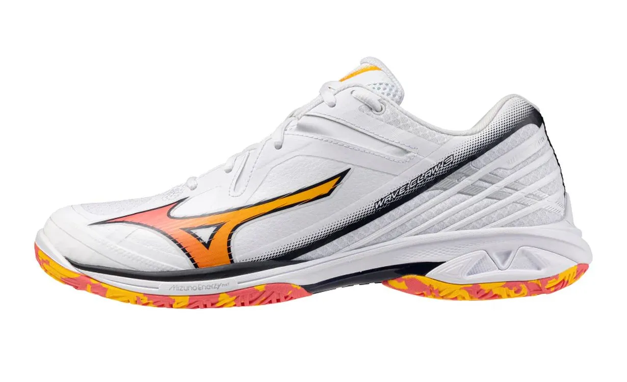 Mizuno Wave Claw 3 - white/citrus/calypso coral