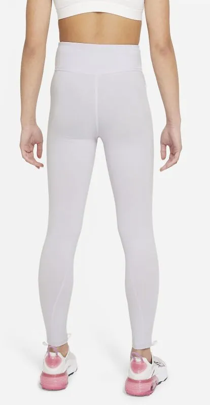 Nike Sportswear Favorites Graphix High-Waist Legging G - purple chalk/wild berry