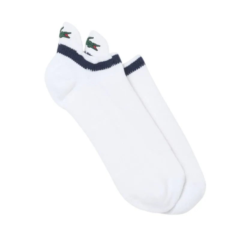 Lacoste Piqué Sport 1P - white/navy blue Lacoste Piqué Sport 1P - white/navy blue