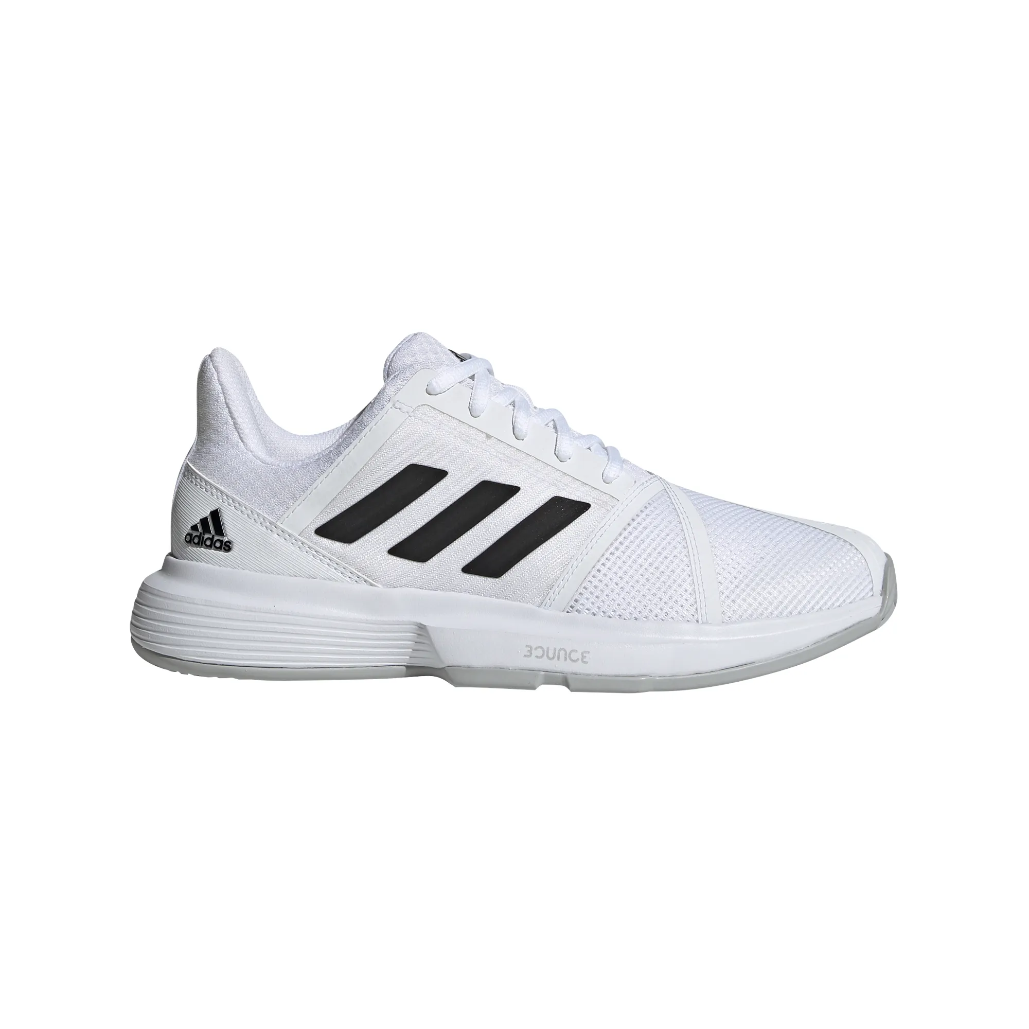 Adidas CourtJam Bounce W - white/core black/metallic silver