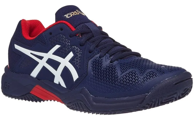 asics-gel-resolution-8-clay-gs-peacoat-classic-red-1 Asics Gel-Resolution 8 Clay GS - peacoat/classic red