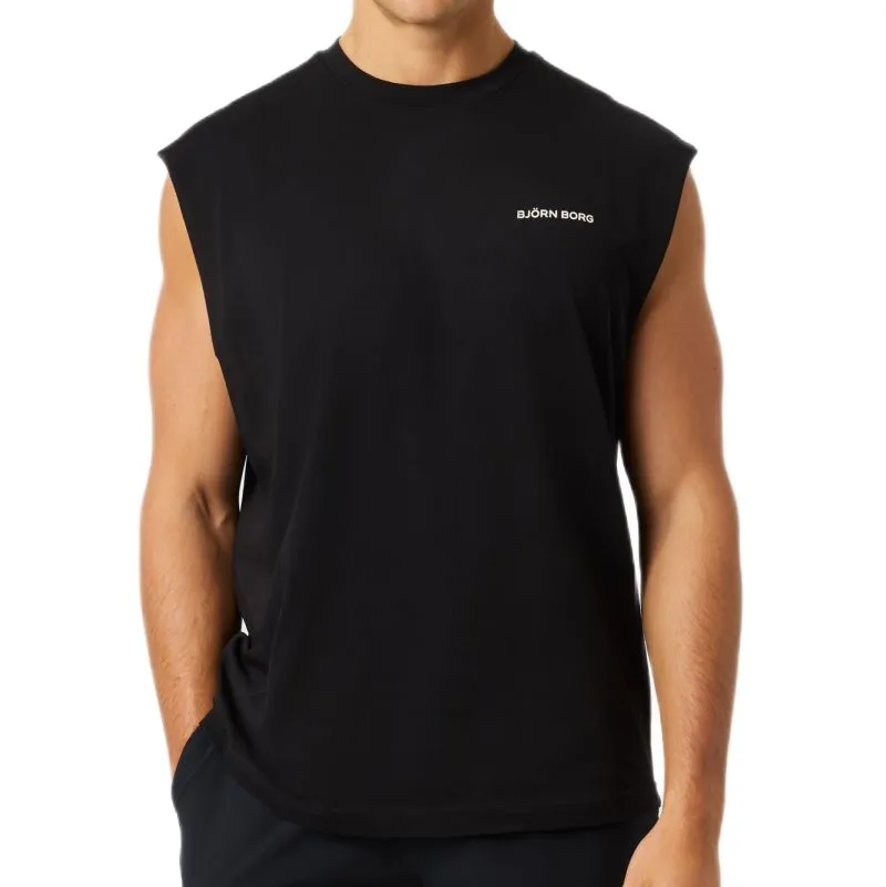 Björn Borg Gym Sleeveless - black beauty