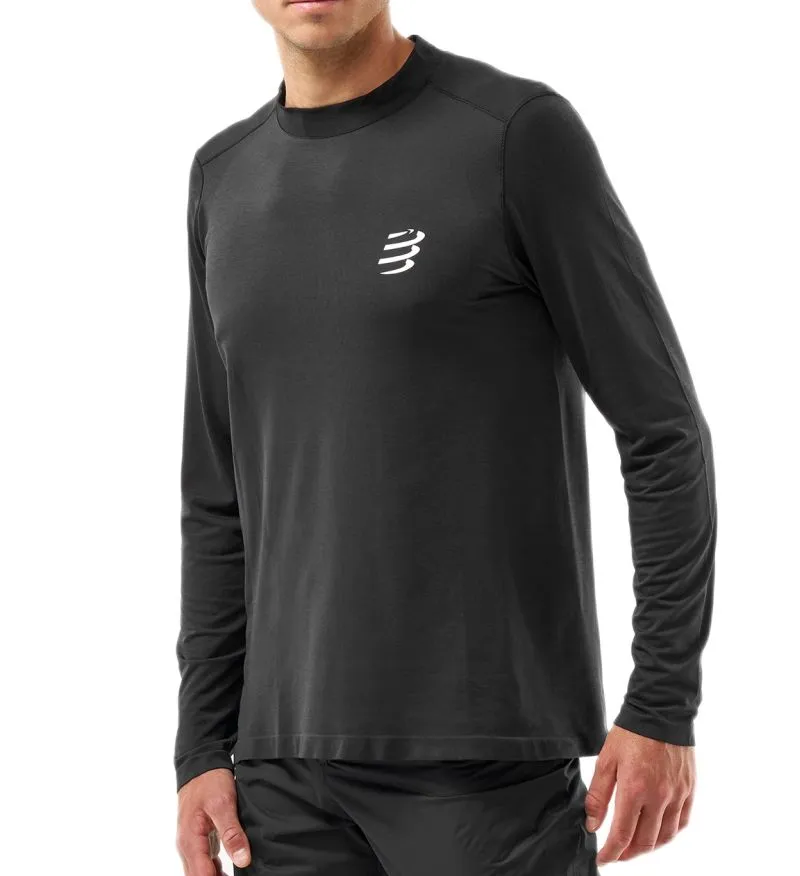 Compressport Performance Long Sleeve - black Compressport Performance Long Sleeve - black