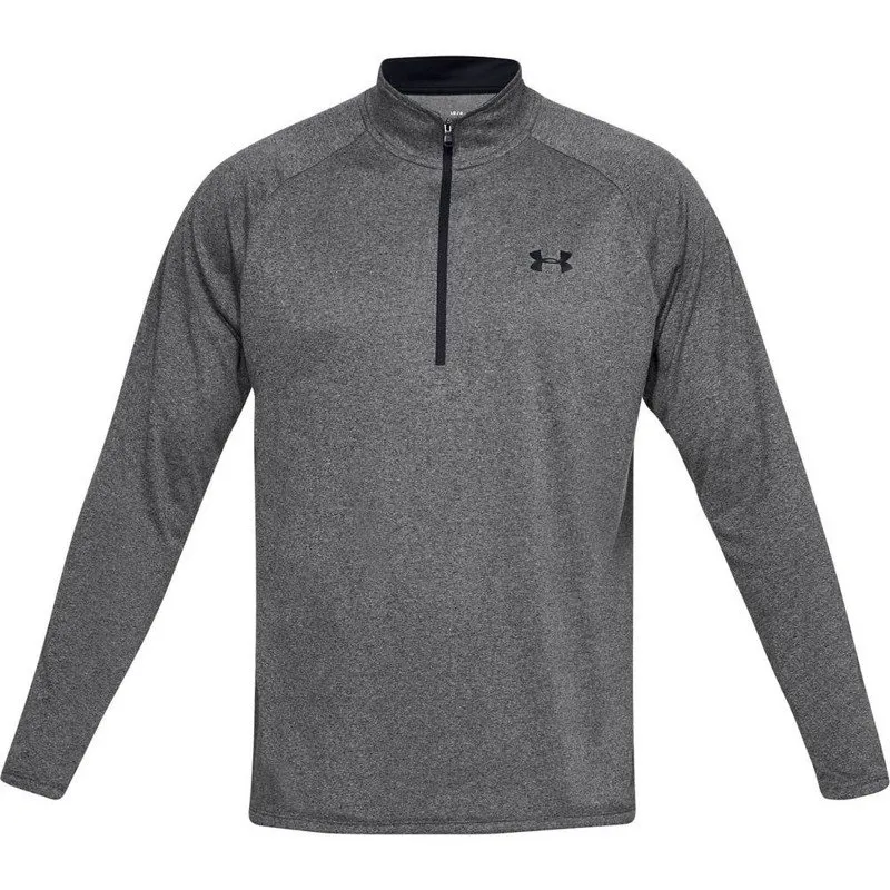 Under Armour UA Tech 2.0 1/2 Zip - carbon heather/black