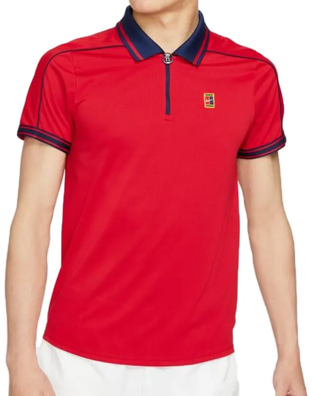 Nike Court Dri-FIT Adv Slam Polo M - university red/binary blue/binary blue Nike Court Dri-FIT Adv Slam Polo M - university red/binary blue/binary blue