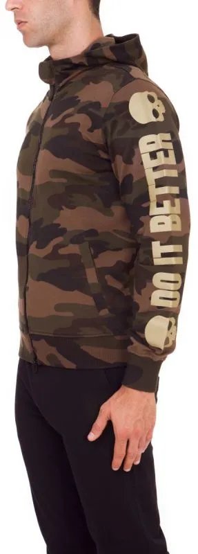 Hydrogen Do It Better FZ Hoodie - camouflage