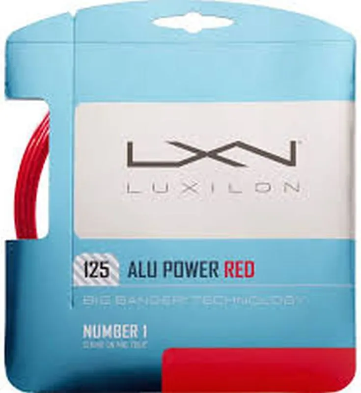 Luxilon Big Banger Alu Power 125 (12,2 m) L.E. - red