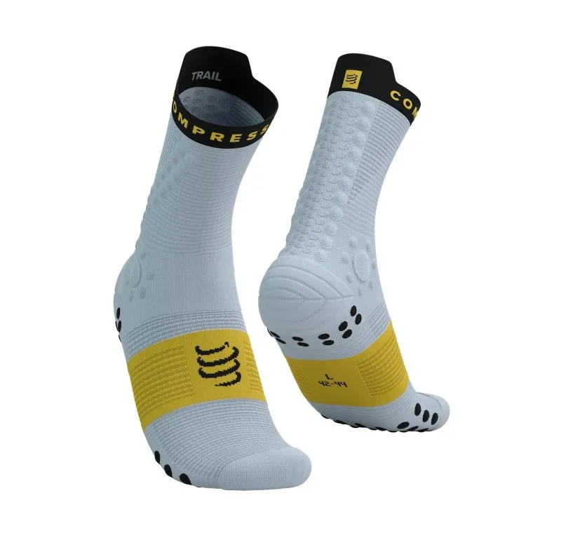Compressport Pro Racing v4.0 Trail 1P - grey dawn/ceylon yellow Compressport Pro Racing v4.0 Trail 1P - grey dawn/ceylon yellow