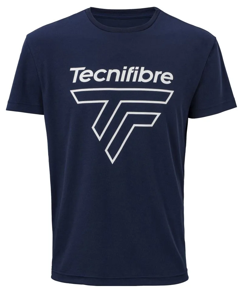 Boys' t-shirt Tecnifibre Team Corpo Junior - marine - Blue