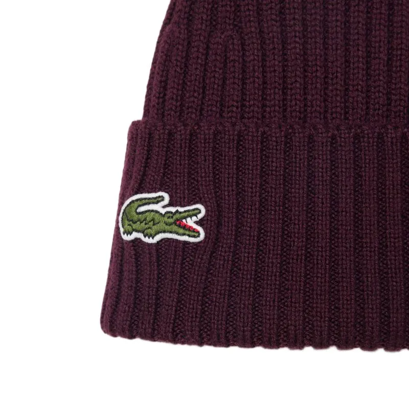 Lacoste Unisex Ribbed Wool - oxalis