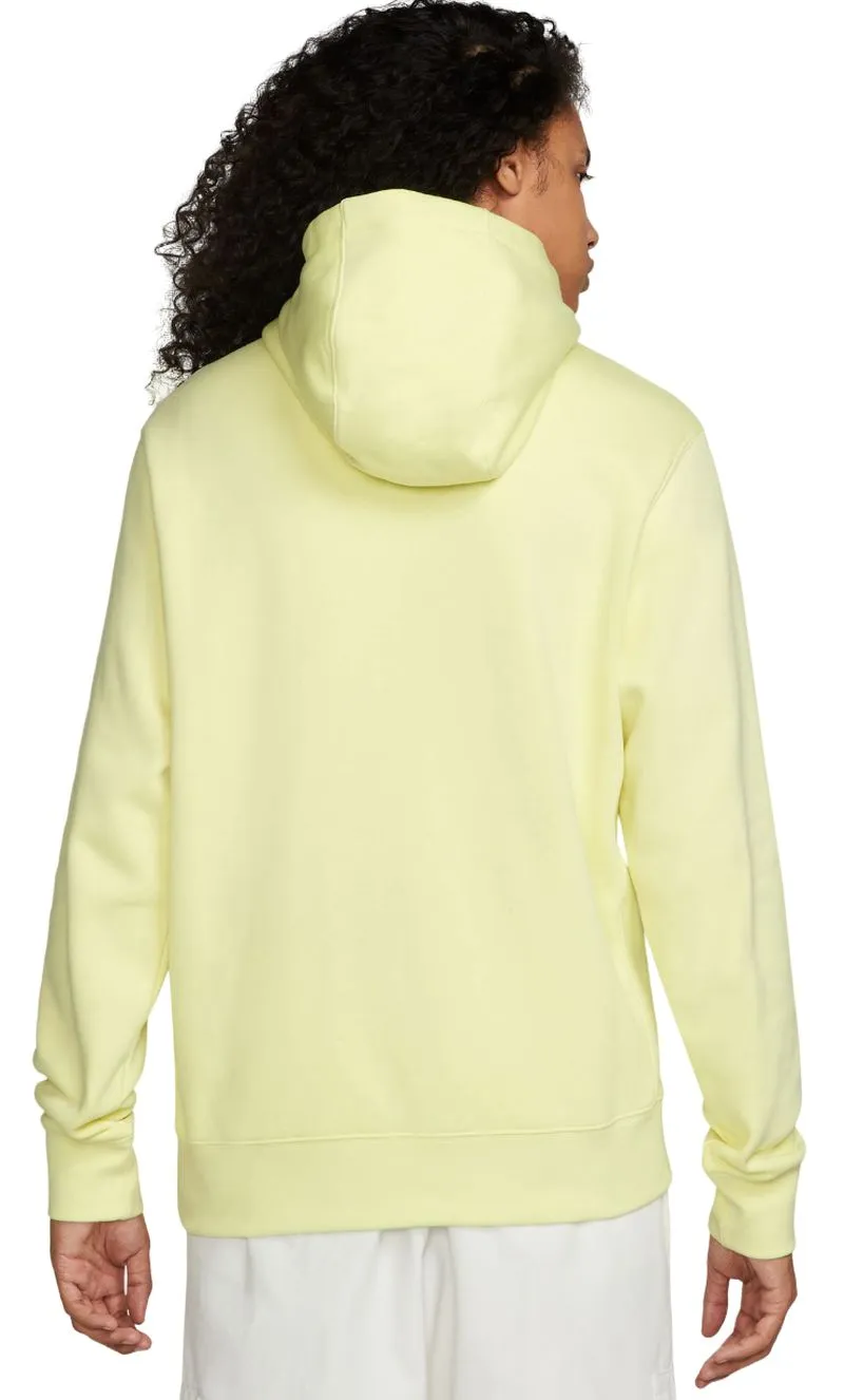 Nike Sportswear Club Fleece Pullover Hoodie - luminous green/luminous green/white