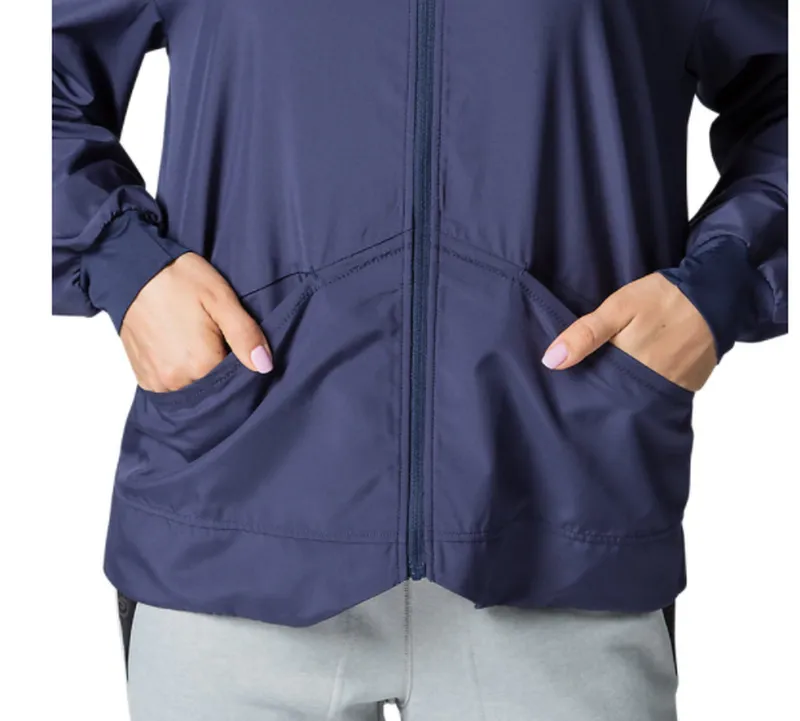 Asics Club W Woven Jacket - peacoat