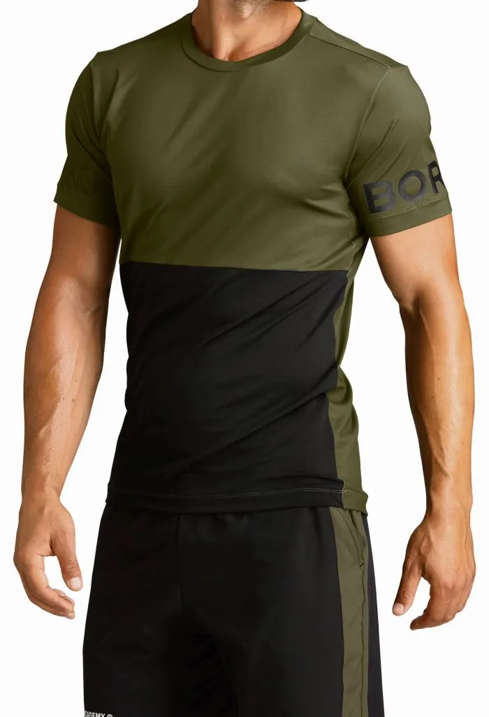 Björn Borg T-Shirt Sports Academy M - ivy green