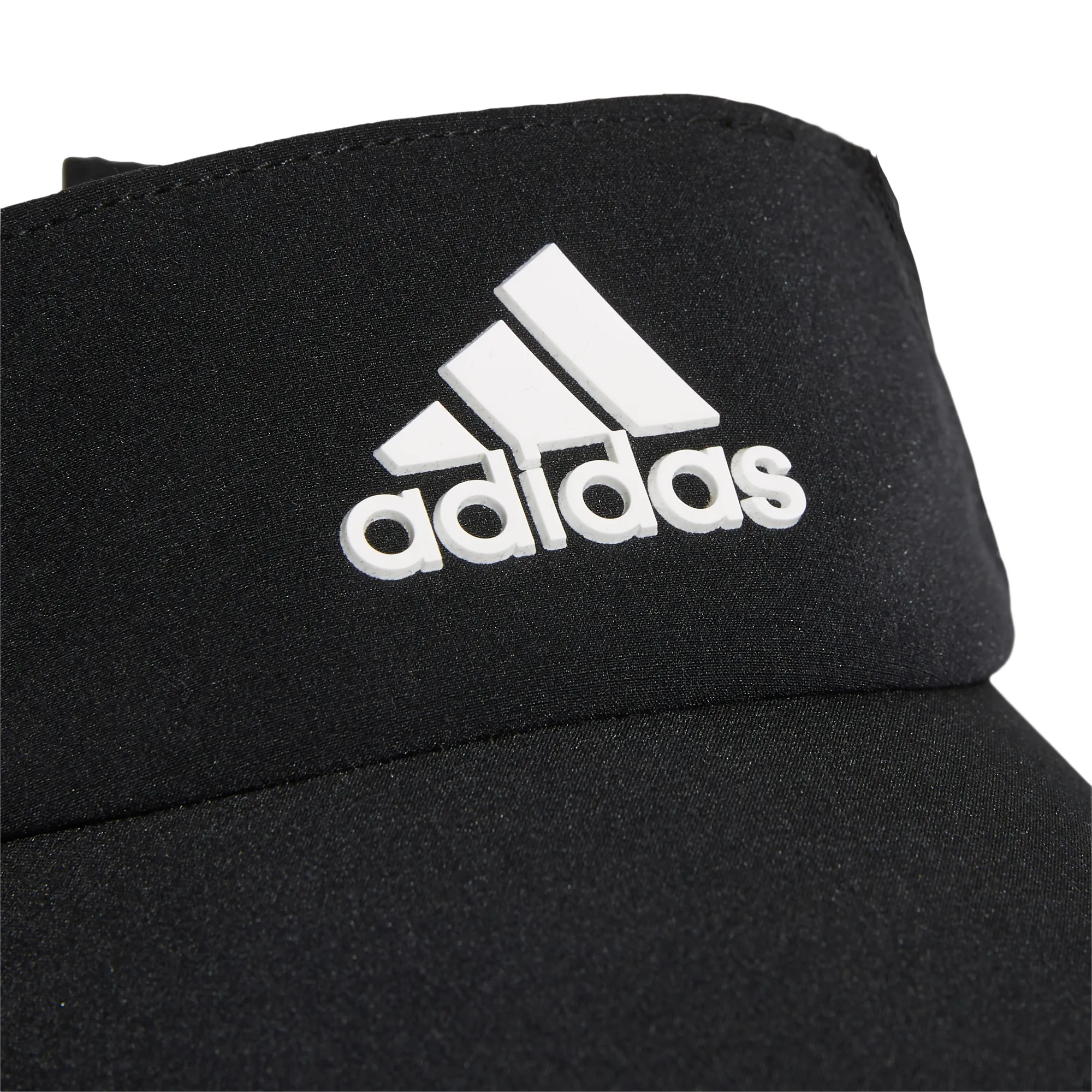 adidas-aeroready-visor-black-black-white-osfm-6 Adidas Aeroready Visor - black/black/white OSFM