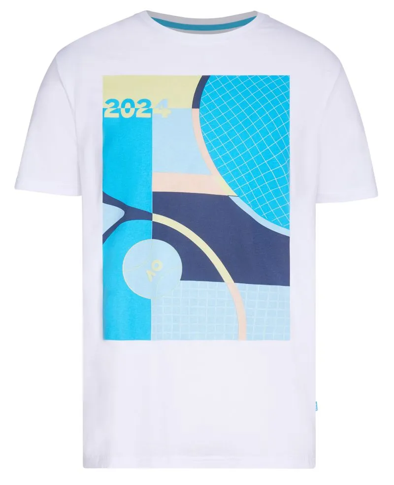 Australian Open T-Shirt Poster Print - white