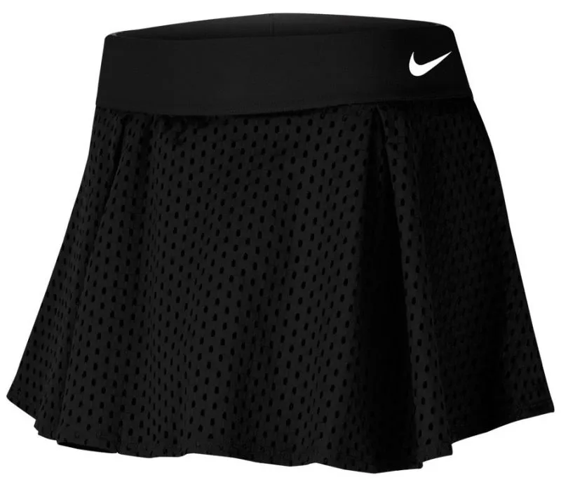 nike-court-dry-essential-flouncy-skirt-black-white-1 Nike Court Dry Essential Flouncy Skirt - black/white