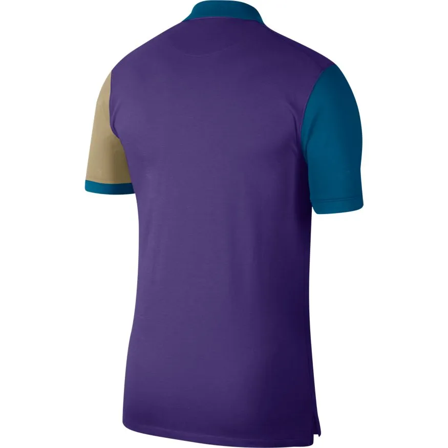 Nike Polo Slim-Fit SS - court purple /green abyss/parachute beige