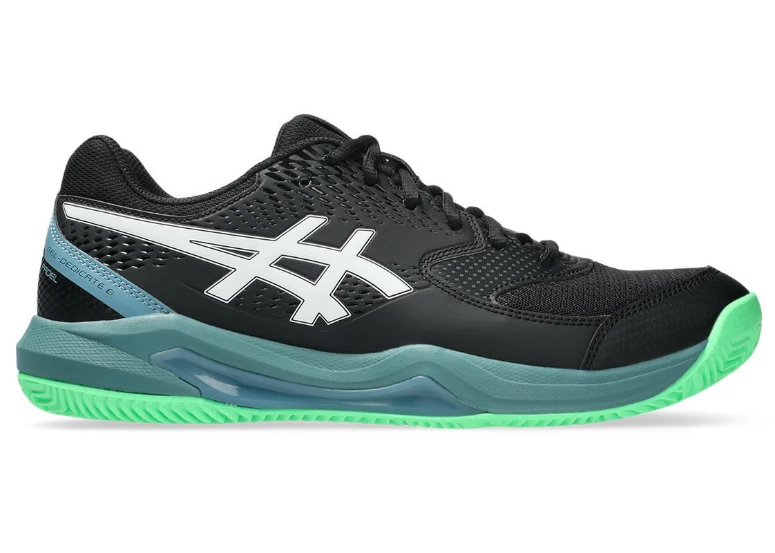 Asics Gel-Dedicate 8 Padel - black/vital green