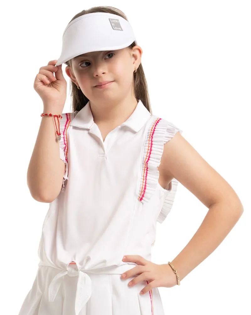 Lucky in Love Girls Shockin' Classic Stripes Tie