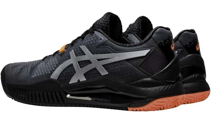asics-gel-resolution-8-clay-l-e-w-black-sunrise-red-4 Asics Gel-Resolution 8 Clay L.E. W - black/sunrise red